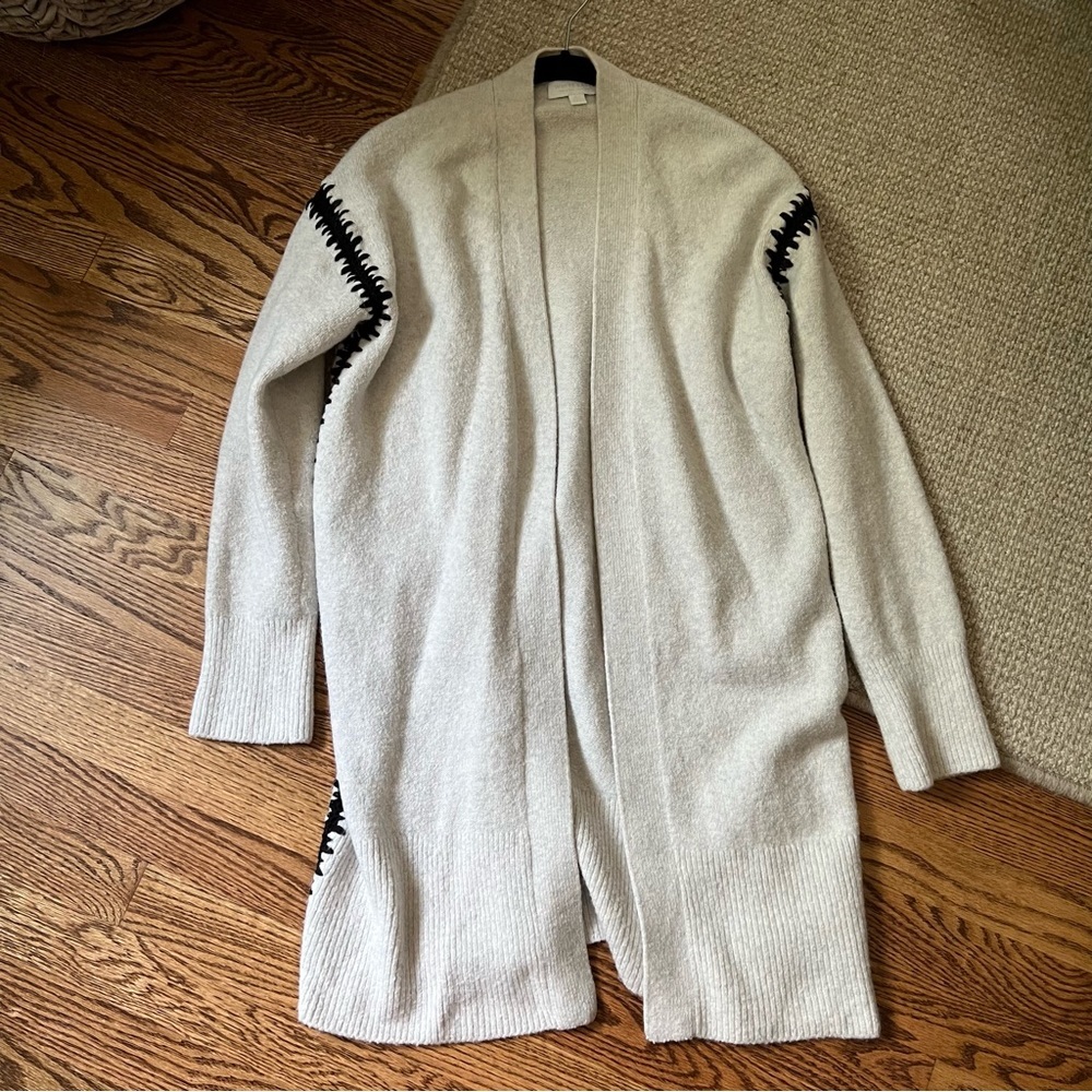 White Company Whipstitch Sweater Sz. S